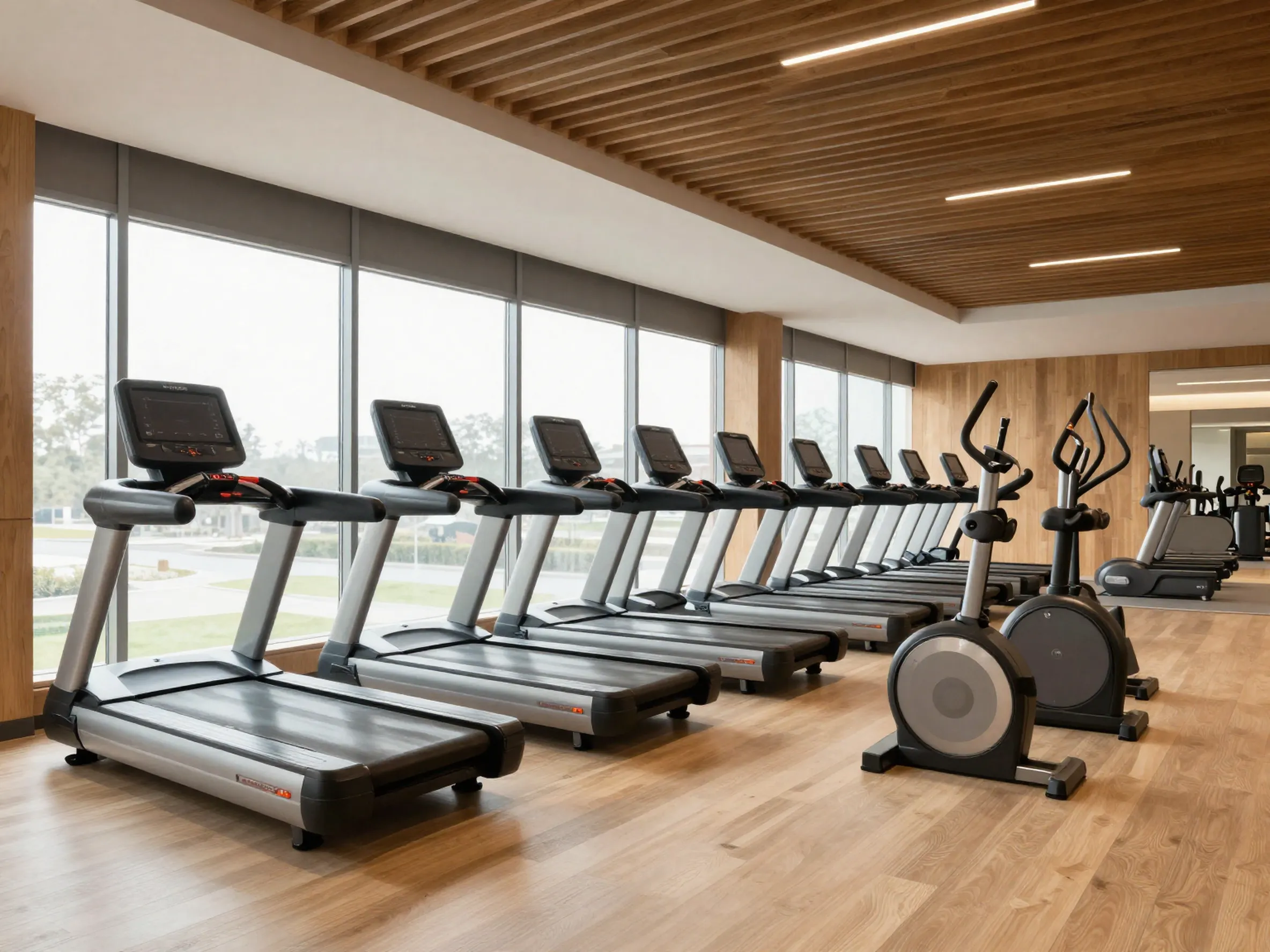 Cardio Zone with Premium Equipment